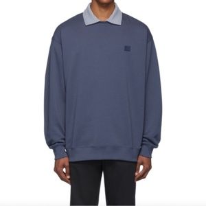 Acne Studios Blue Forba Sweatshirt